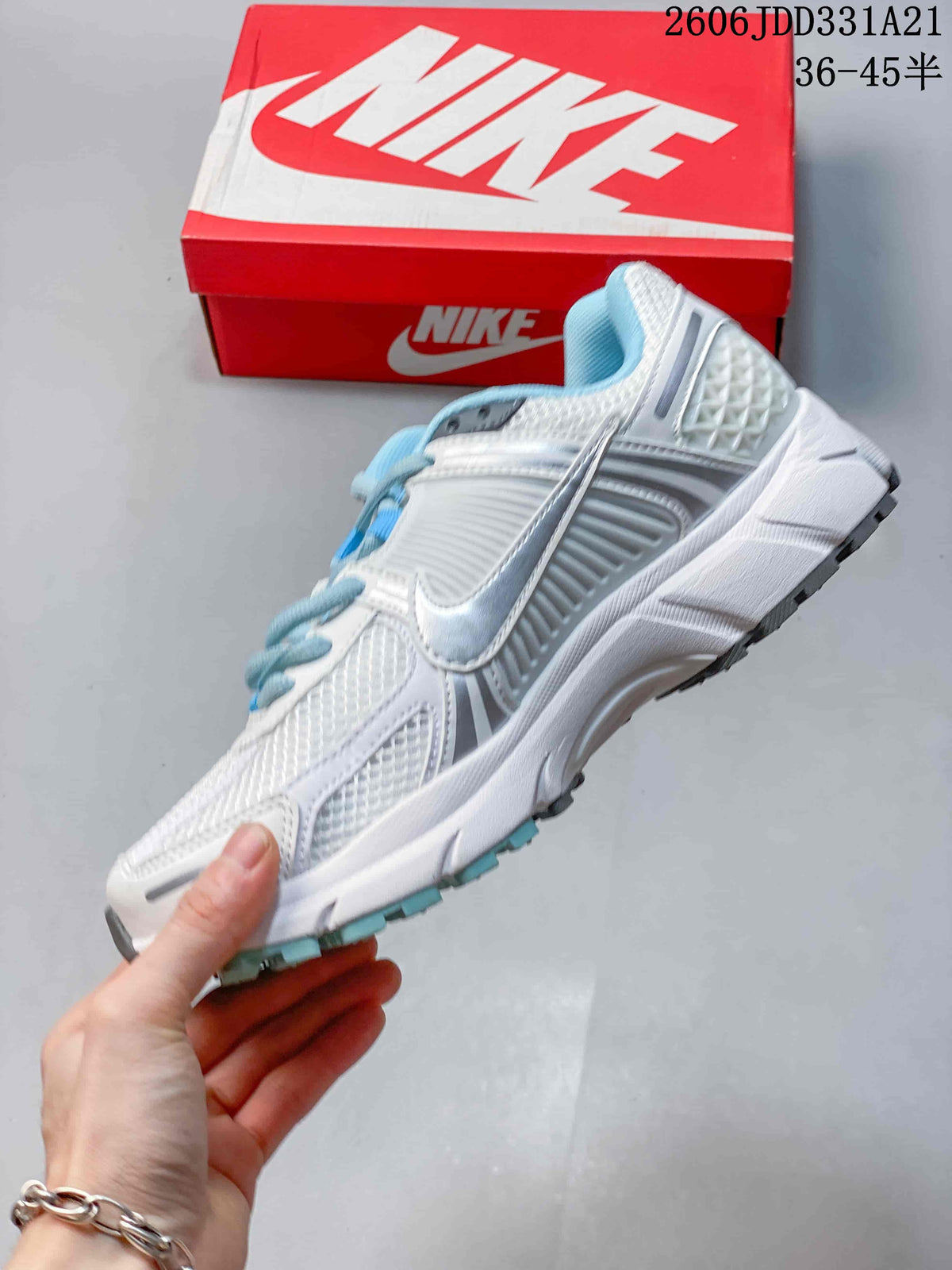 Nike Zoom Vomero 5 White Blue Running Shoes FJ4151-004
