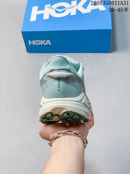 HOKA Challenger 8 Trail Running Shoes – Light Blue