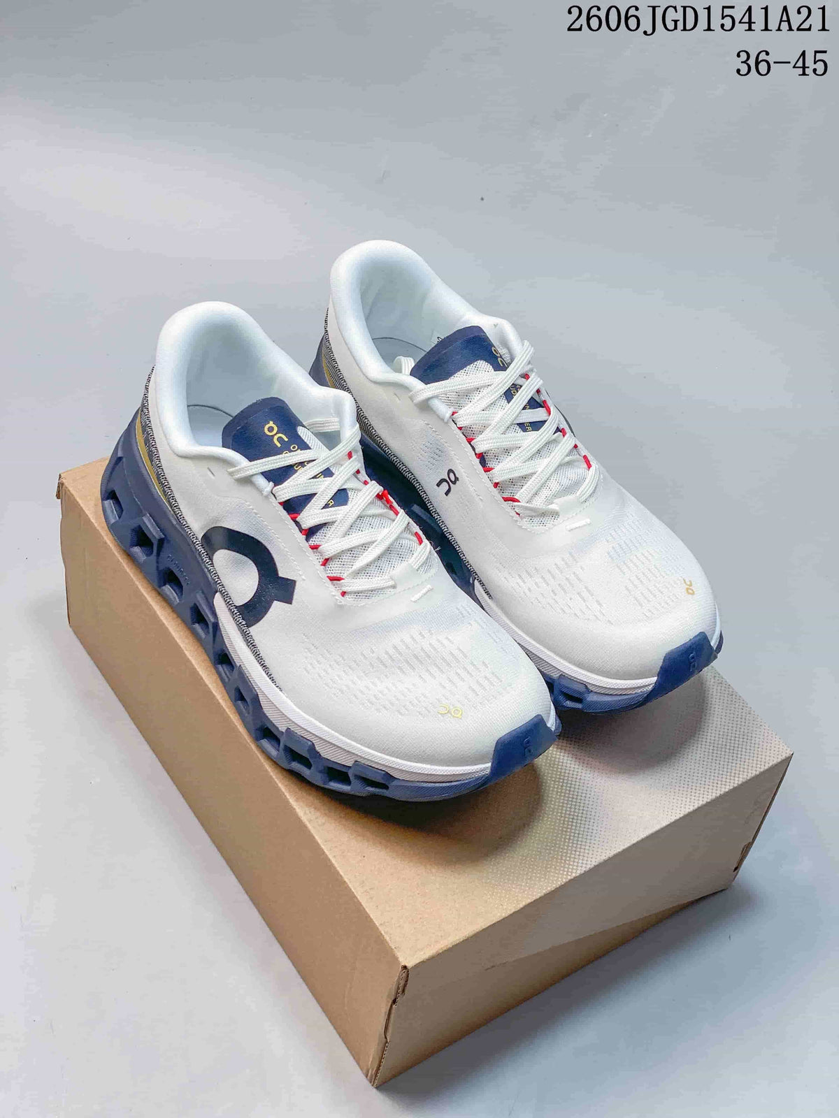 On The Roger Advantage Sneakers White Blue 612210ASOWE