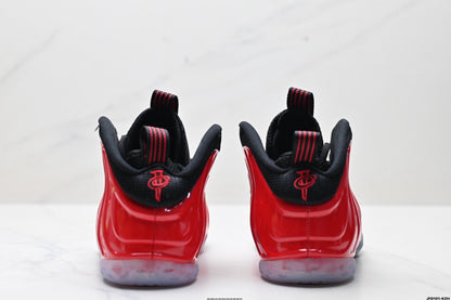 Nike Air Foamposite One Red and Black Basketball Sneakers