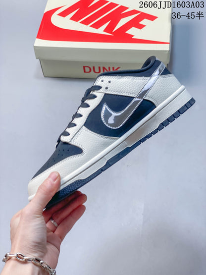 Nike SB Dunk Low “Violent Bear” Navy and Gray Sneakers