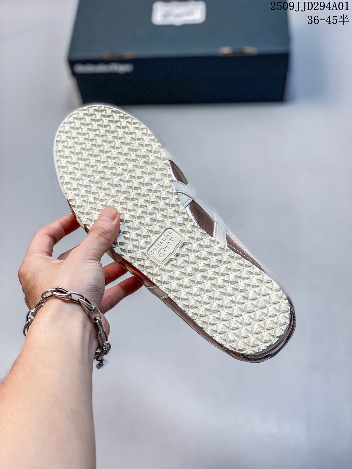 Onitsuka Tiger Mexico 66 Metallic Rose Gold Sneakers