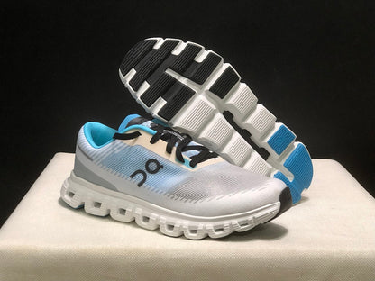 On Cloud 6 Push Sneakers in Blue, Gray and White