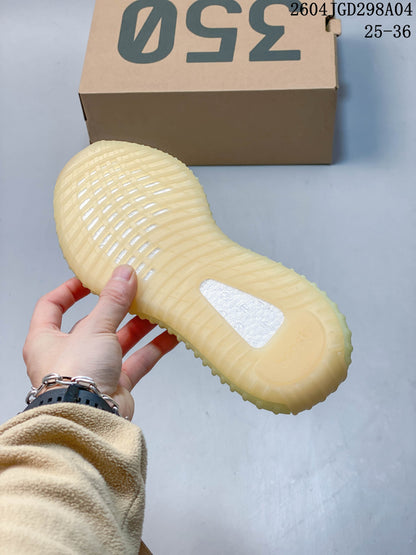 Adidas Yeezy Boost 350 V2 Kids Sneakers with Cartoon Print