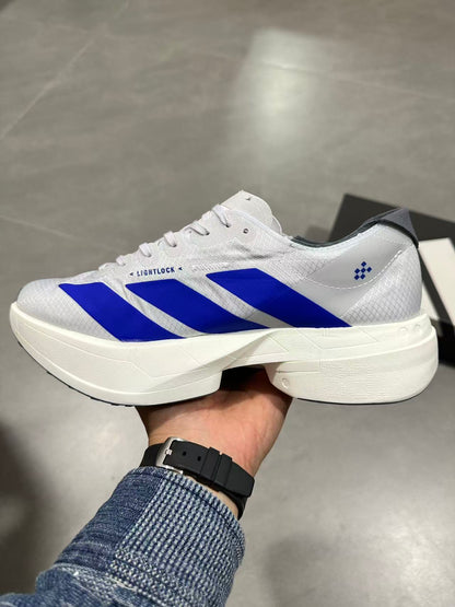 adidas Lightstrike Pro Running Shoes White Blue
