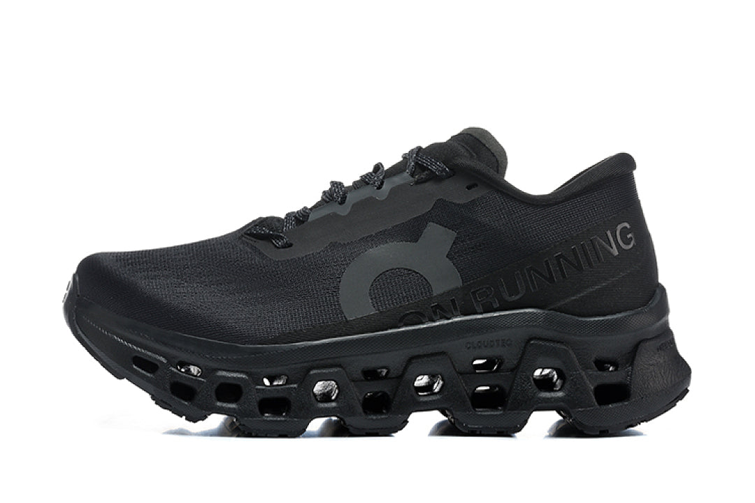 On Cloudmonster 3 Black Running Sneakers