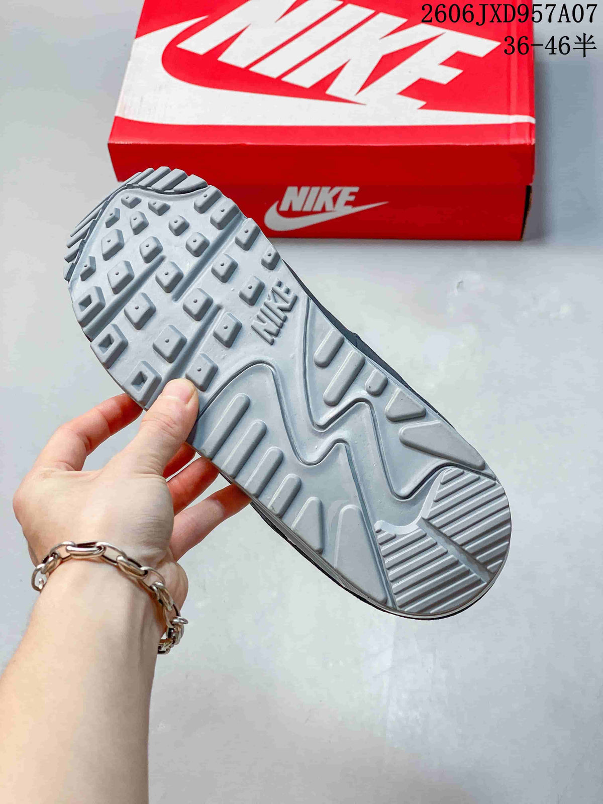 Nike Air Max 90 Sneakers in Navy and Gray