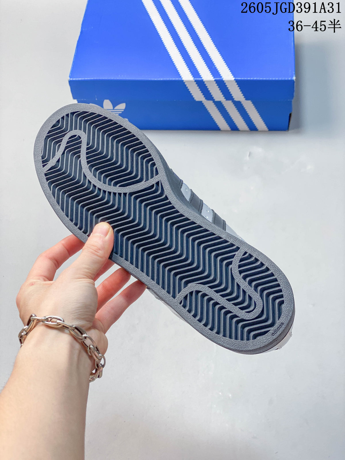 Adidas Superstar Silver Metallic Shell-Toe Sneakers