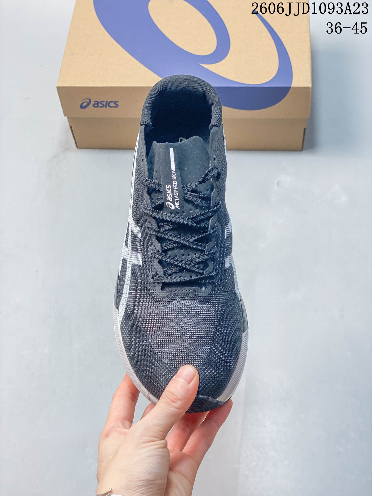 ASICS Metaspeed Sky Tokyo Running Shoes, Gray and White