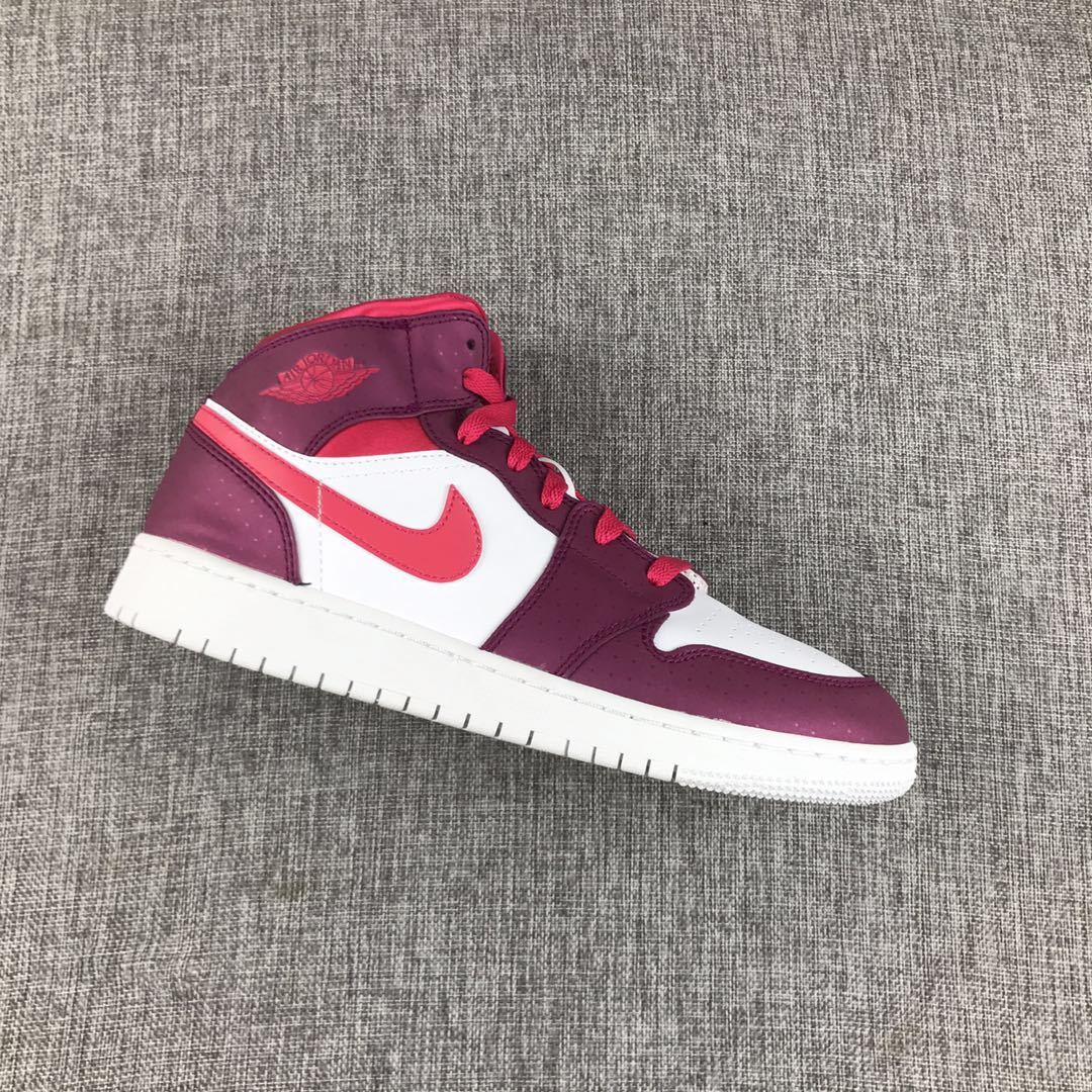 Single sneaker side profile displaying the high-top shape and white rubber outsole.