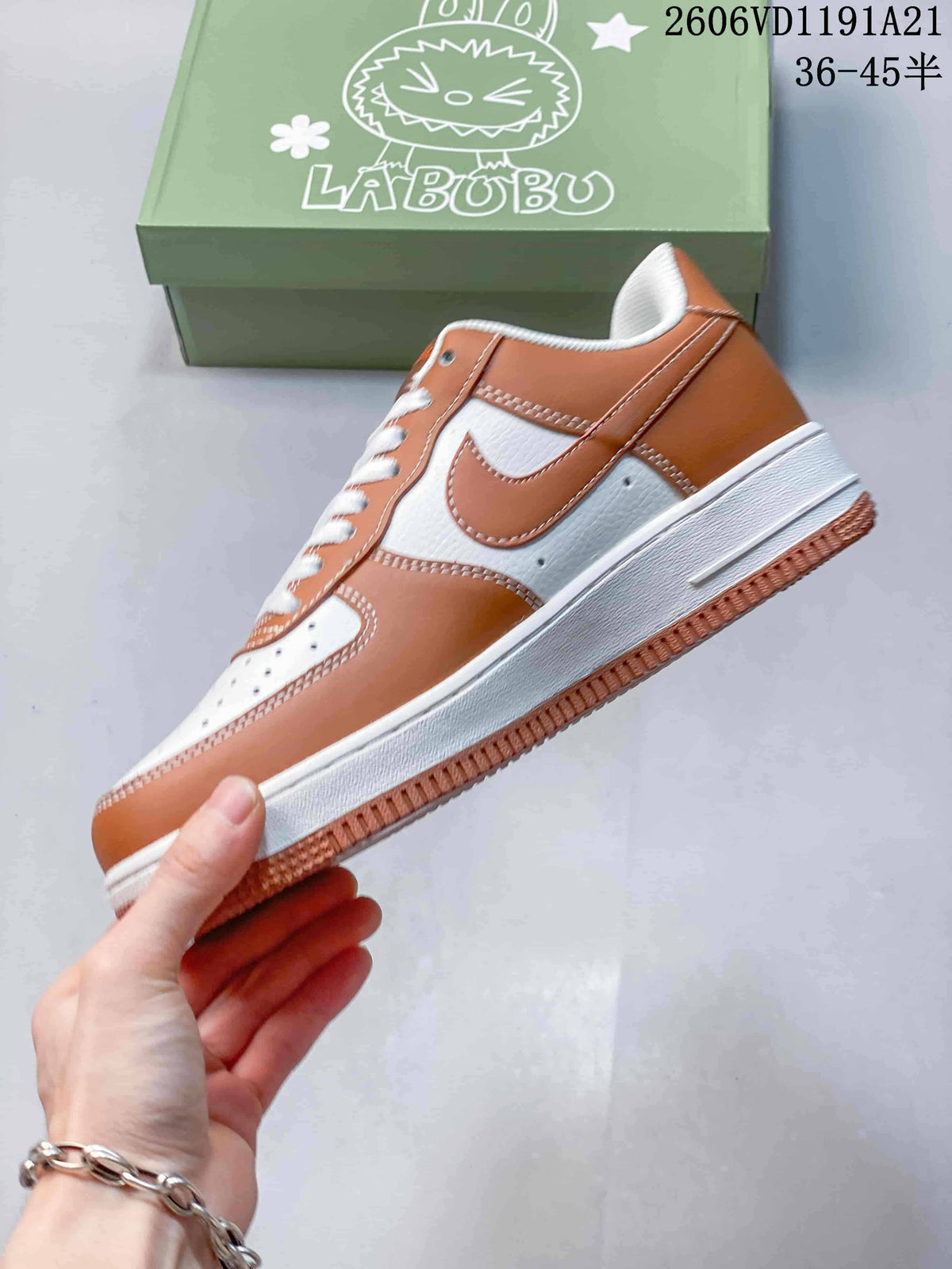 Nike Air Force 1 Low '07 LABUBU Sneakers Brown White