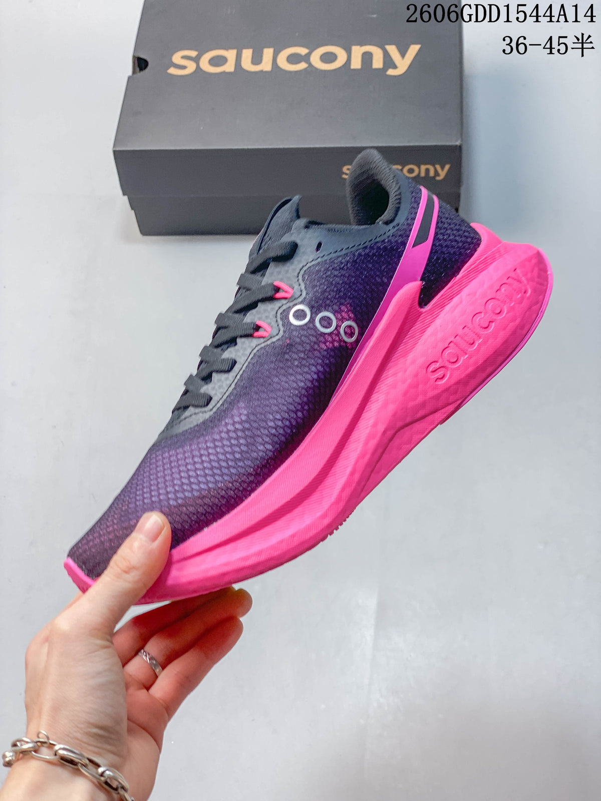 Saucony Endorphin Pro 5 Running Shoes, Purple and Pink