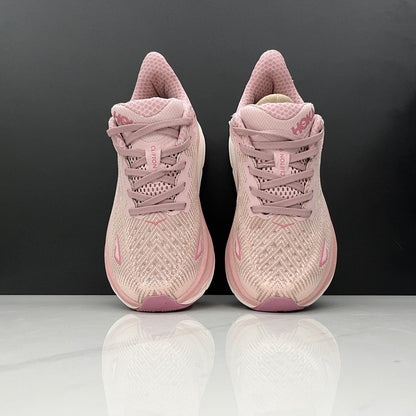 HOKA Clifton 9 Pink Running Shoes