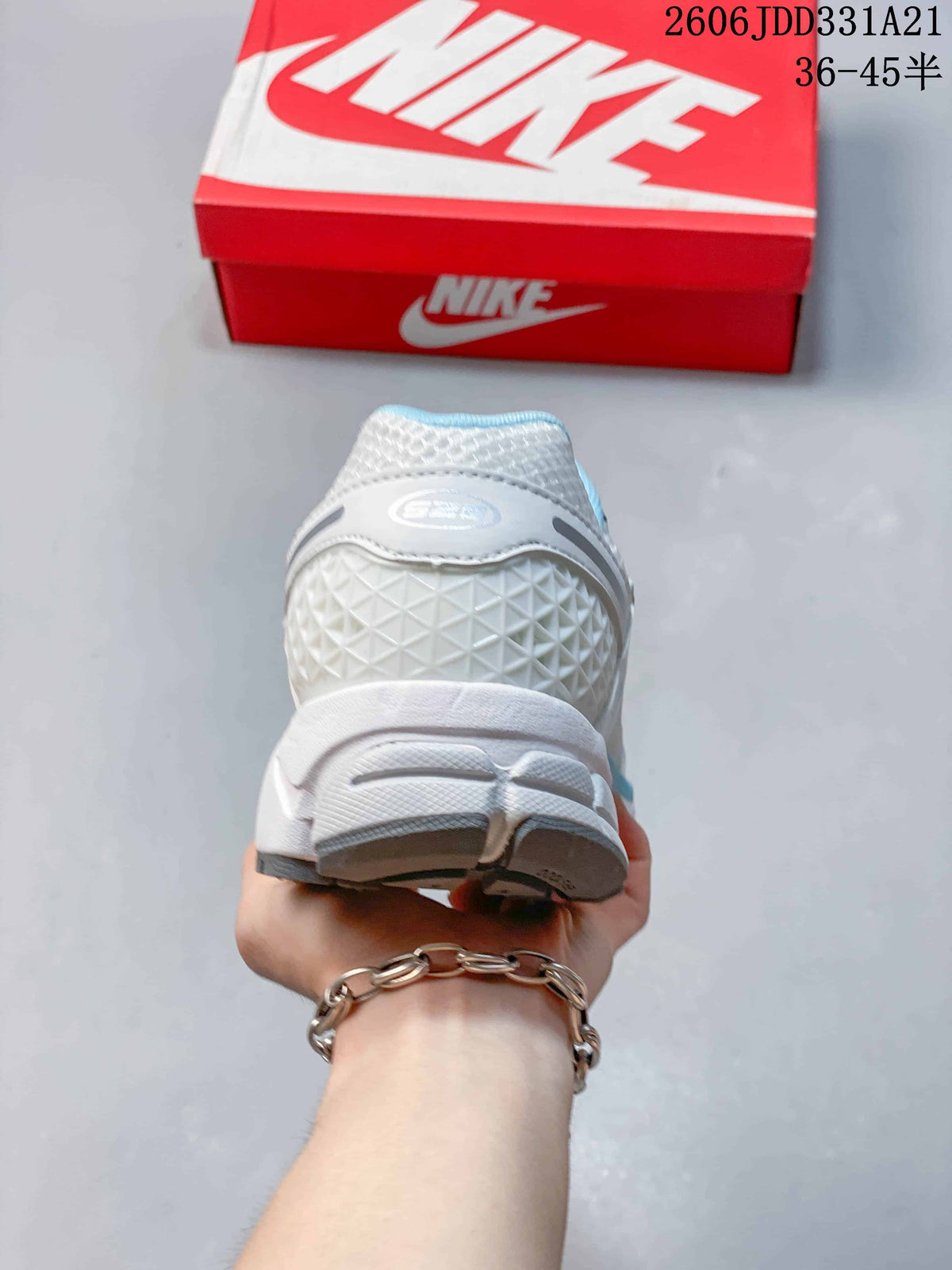 Nike Zoom Vomero 5 White Blue Running Shoes FJ4151-004