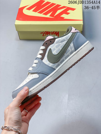 Nike Air Jordan 1 Low Travis Scott DIY Custom Sneakers