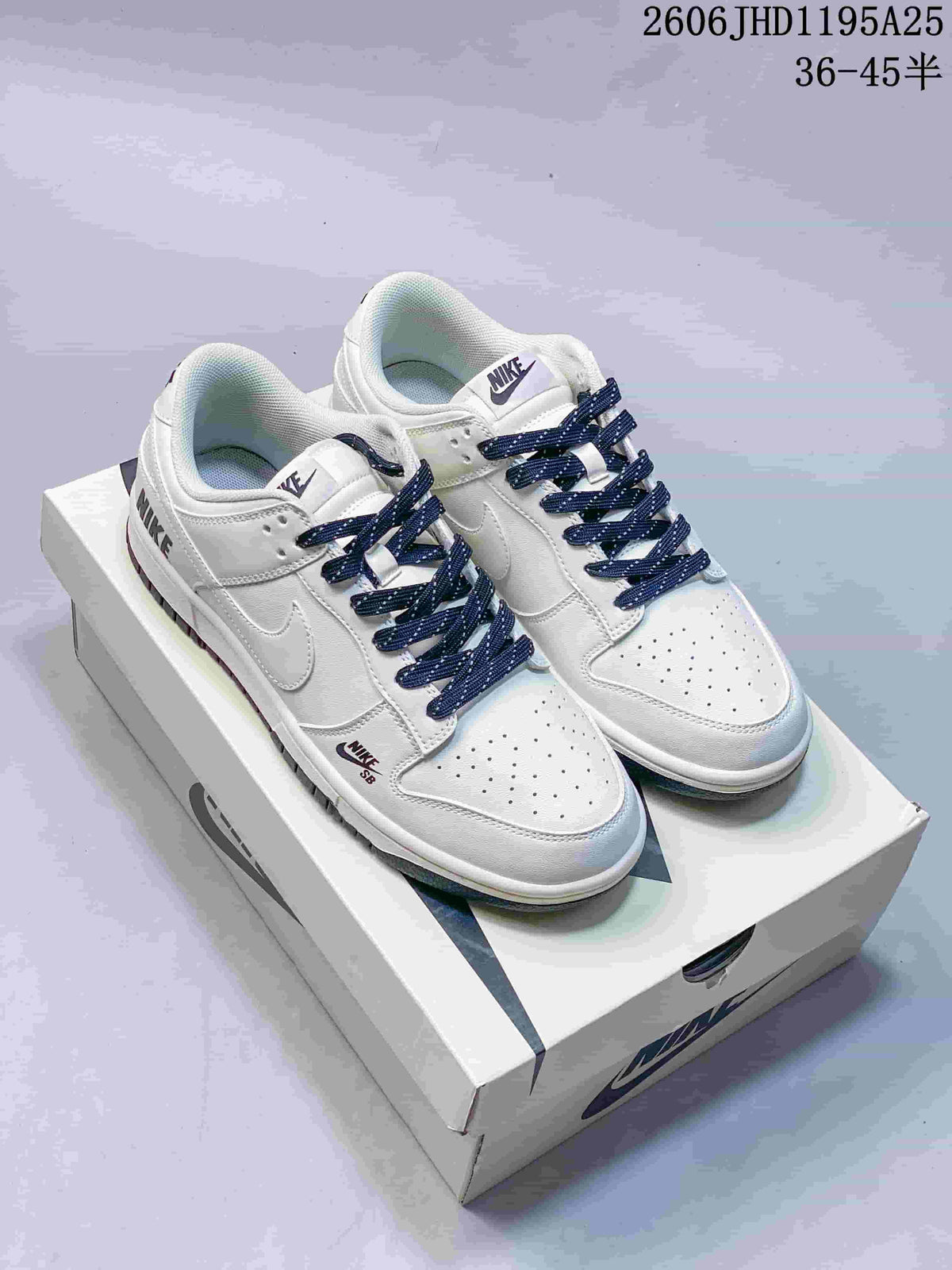 Nike Dunk Low x Louis Vuitton Print-Panel Sneakers