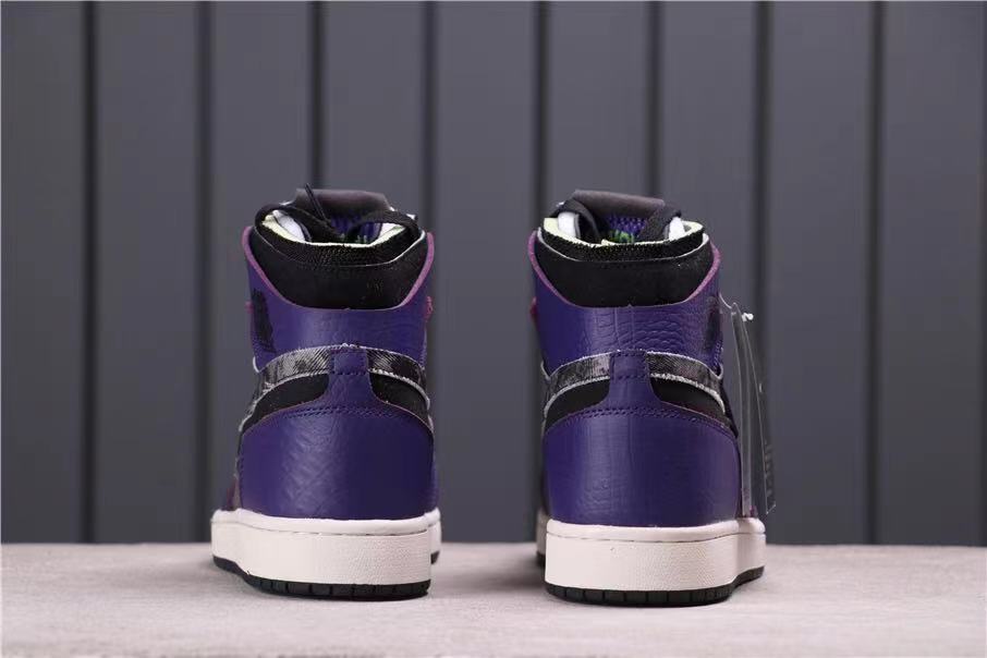 Jordan 1 Zoom Air CMFT Bayou Boys Black Purple DC2133-500