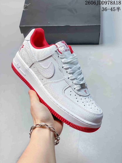 Nike Air Force 1 Low Snakeskin-Pattern Sneakers