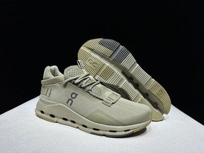 On Cloudnova 2 Sneakers in Olive Green