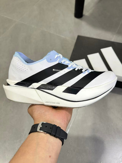 adidas Lightstrike Pro Running Shoes White Blue KI8298