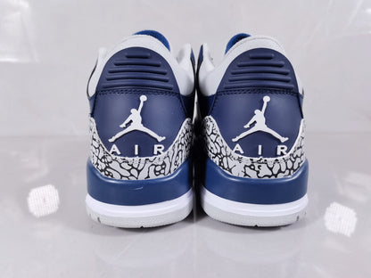 Jordan Air Jordan 3 Retro Sneakers in Blue and Grey