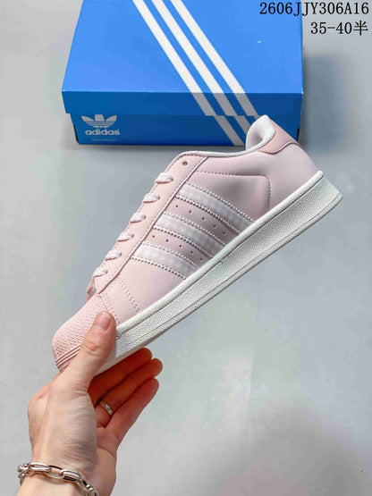 Adidas Superstar II Pink Low-Top Sneakers