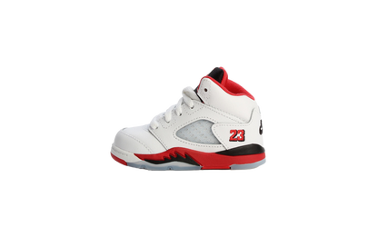 Jordan 5 Retro Fire Red Black Tongue (2025) (TD)