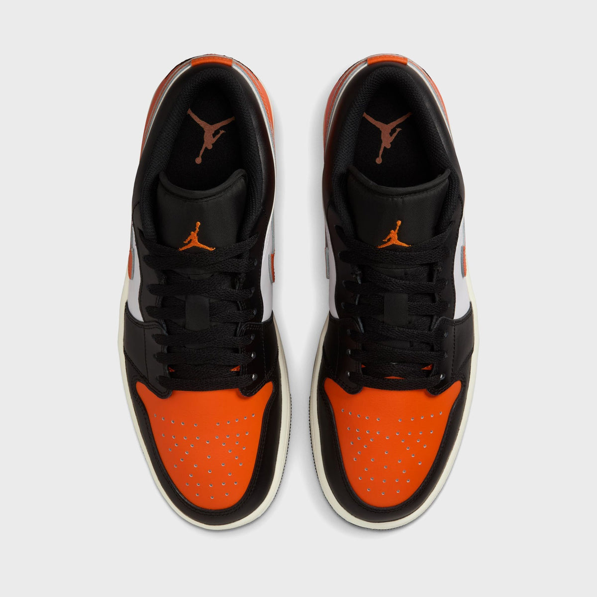 Nike Air Jordan 1 Low - Black / Starfish / White / Sail