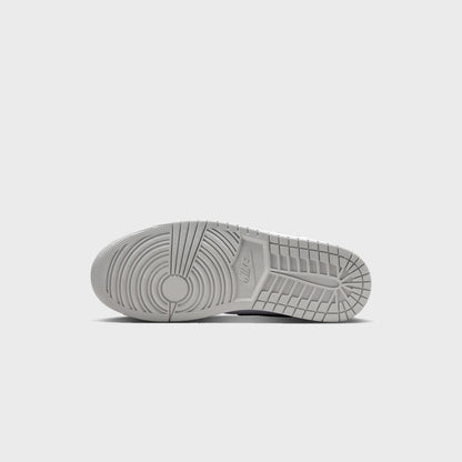 Jordan Air Jordan 1 Mid - White / Black / Light Smoke Grey
