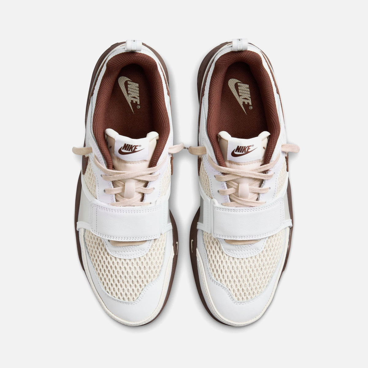 Nike x Travis Scott Jumpman Jack Zoom Field Jaxx - White / Light Chocolate