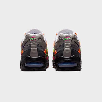 Nike Air Max 95 Big Bubble - White / Purple Dynasty / Pearl Gray / Light Charcoal