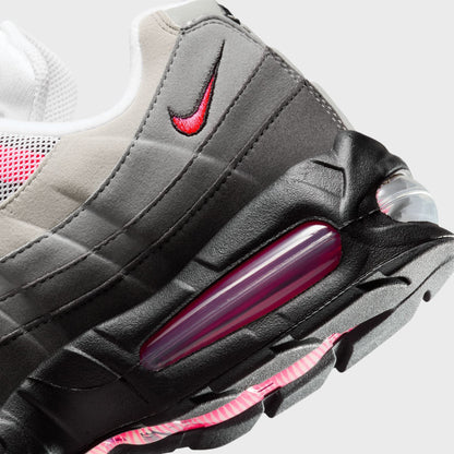 Nike Air Max 95 - Black / Solar Red / Medium Ash / Dark Pewter