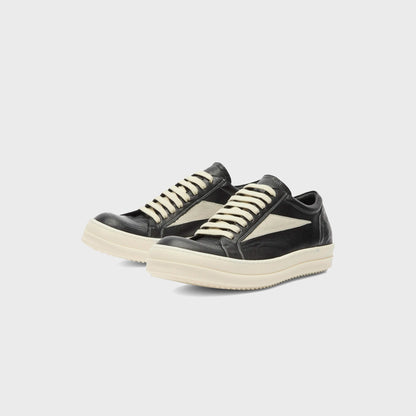 Rick Owens Concordians Vintage Sneaks - Pelle Black / Milk