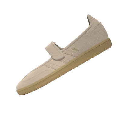 adidas Samba Jane Shoes Color: SANSTR/SANSTR/GOLDMT Style: HQ9496