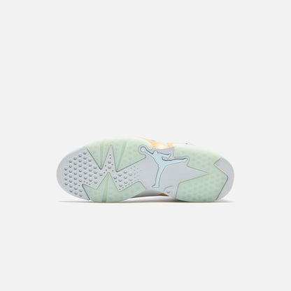 WMNS Air Jordan 6 Retro - Pure Platinum / Metallic Gold / Coconut Milk / Glacier Blue