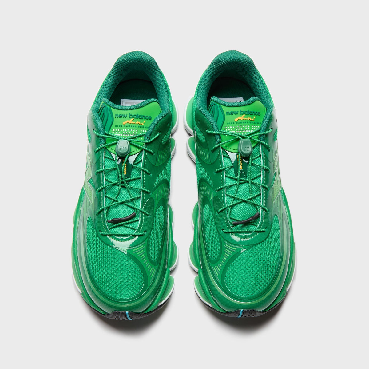 New Balance x Amine ABZORB 2000 Biblioteca - Green / Yellow / White