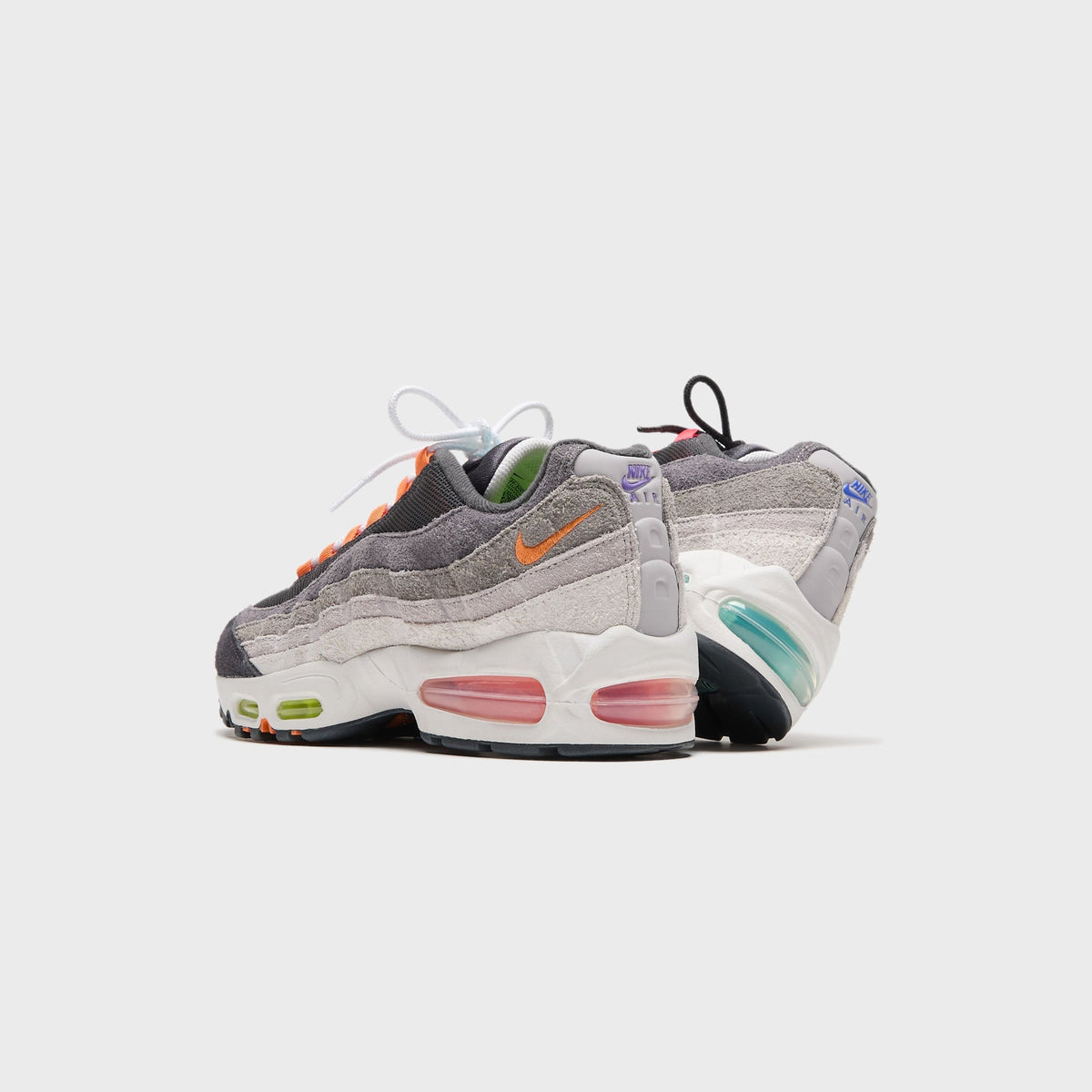Nike Air Max 95 Big Bubble PRM - Hyper Turquoise / Volt / Solar Red / Bright Mandarin