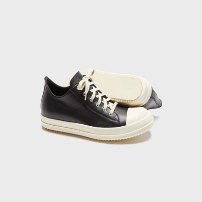 Rick Owens Low Sneaks - Black / Milk