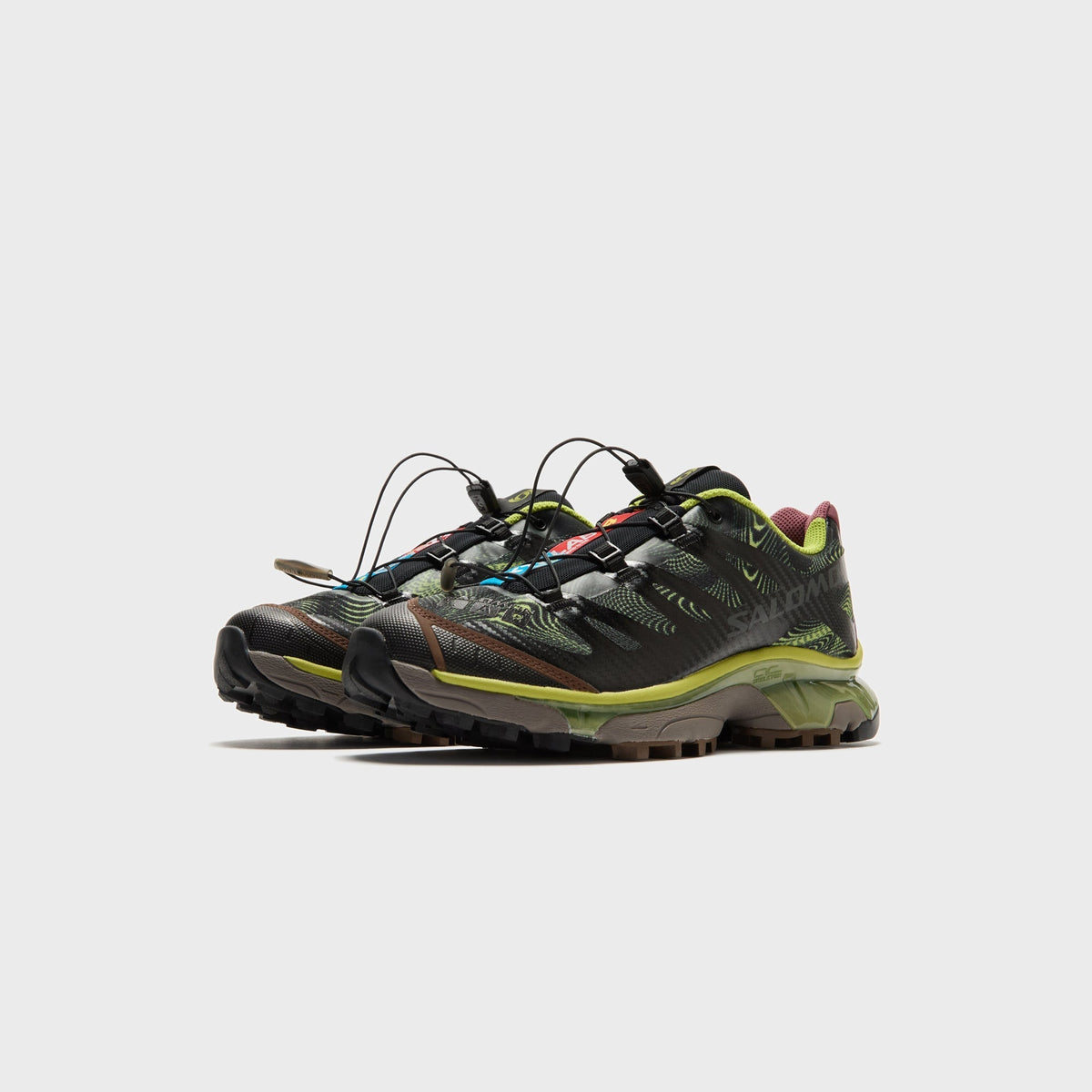 Salomon XT-4 OG Rave at Dawn - Black / Dark Citron / Nocturne