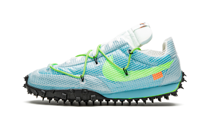 Nike Waffle Racer Off-White Vivid Sky (Women's)