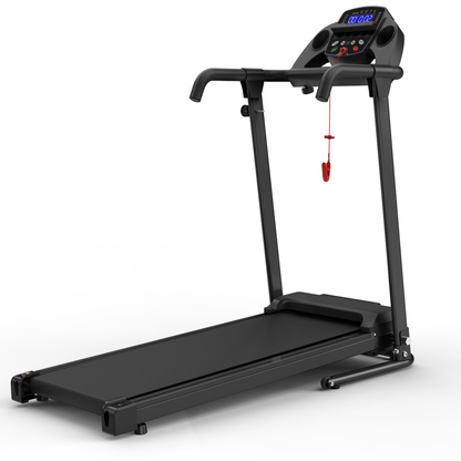 Swertoy Foldable Treadmill for Home, APP Control & LED Display, 2.5HP Portable Treadmill with Handles