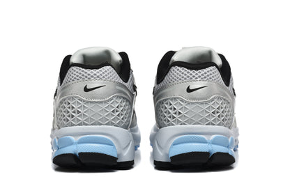 Nike Vomero 5 Silver and Light Blue Sneakers