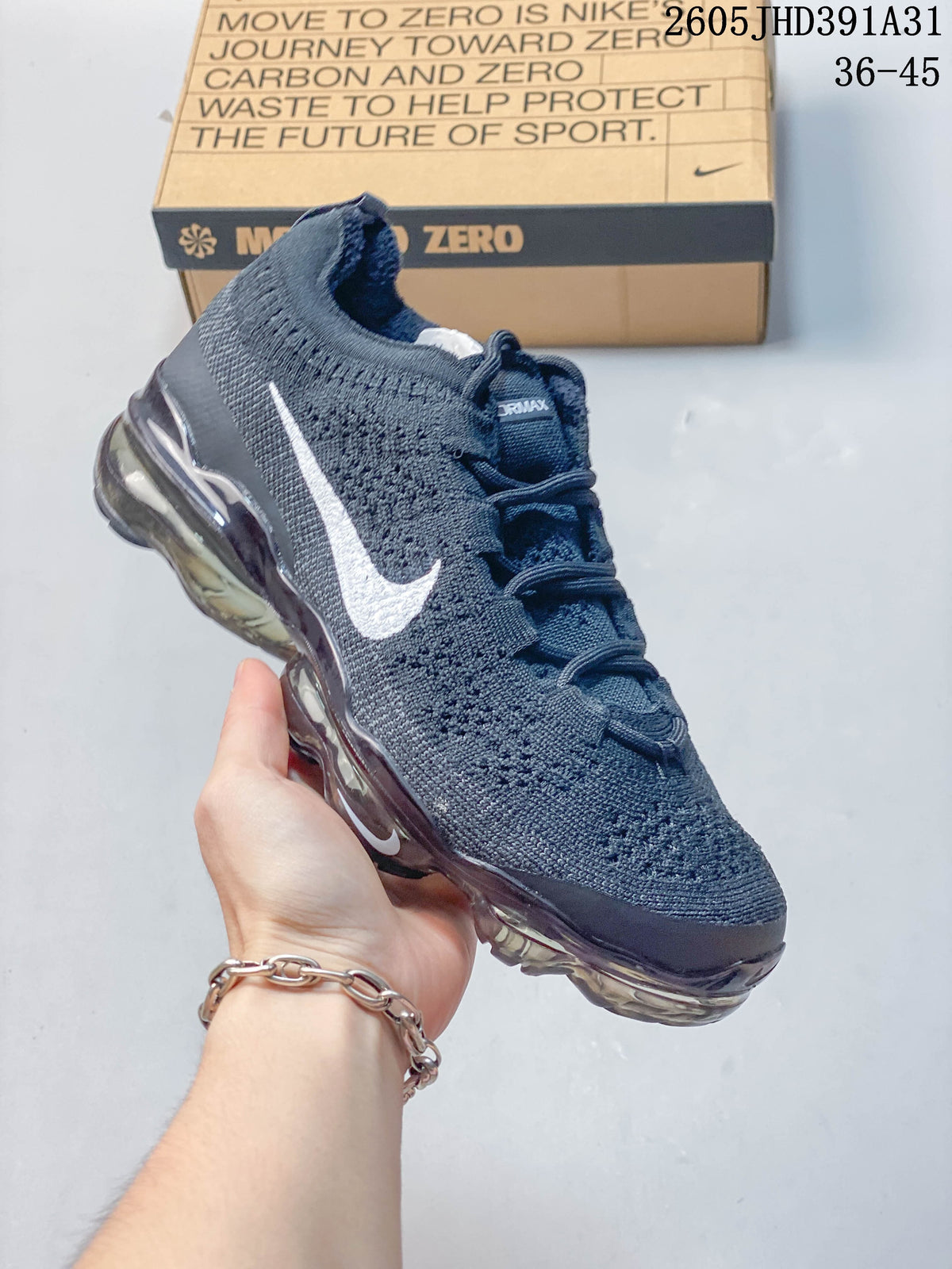Nike Air VaporMax 2023 Flyknit Running Shoes, Dark Blue
