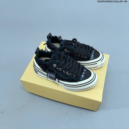 XVESSEL Party Pand Low-Top Platform Sneakers