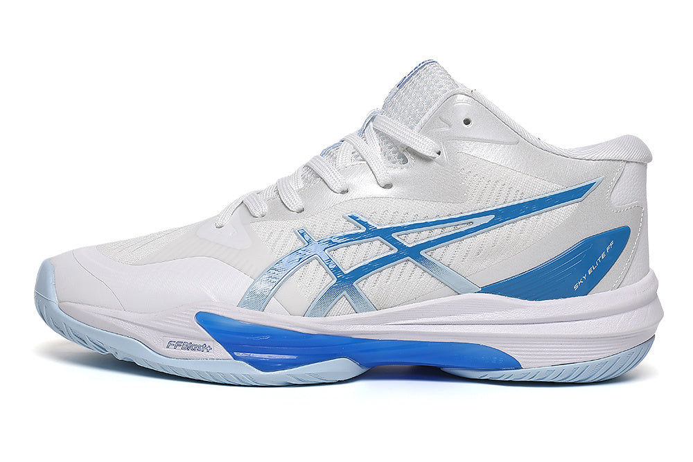 ASICS Sky Elite FF 4 Volleyball Shoes White Blue