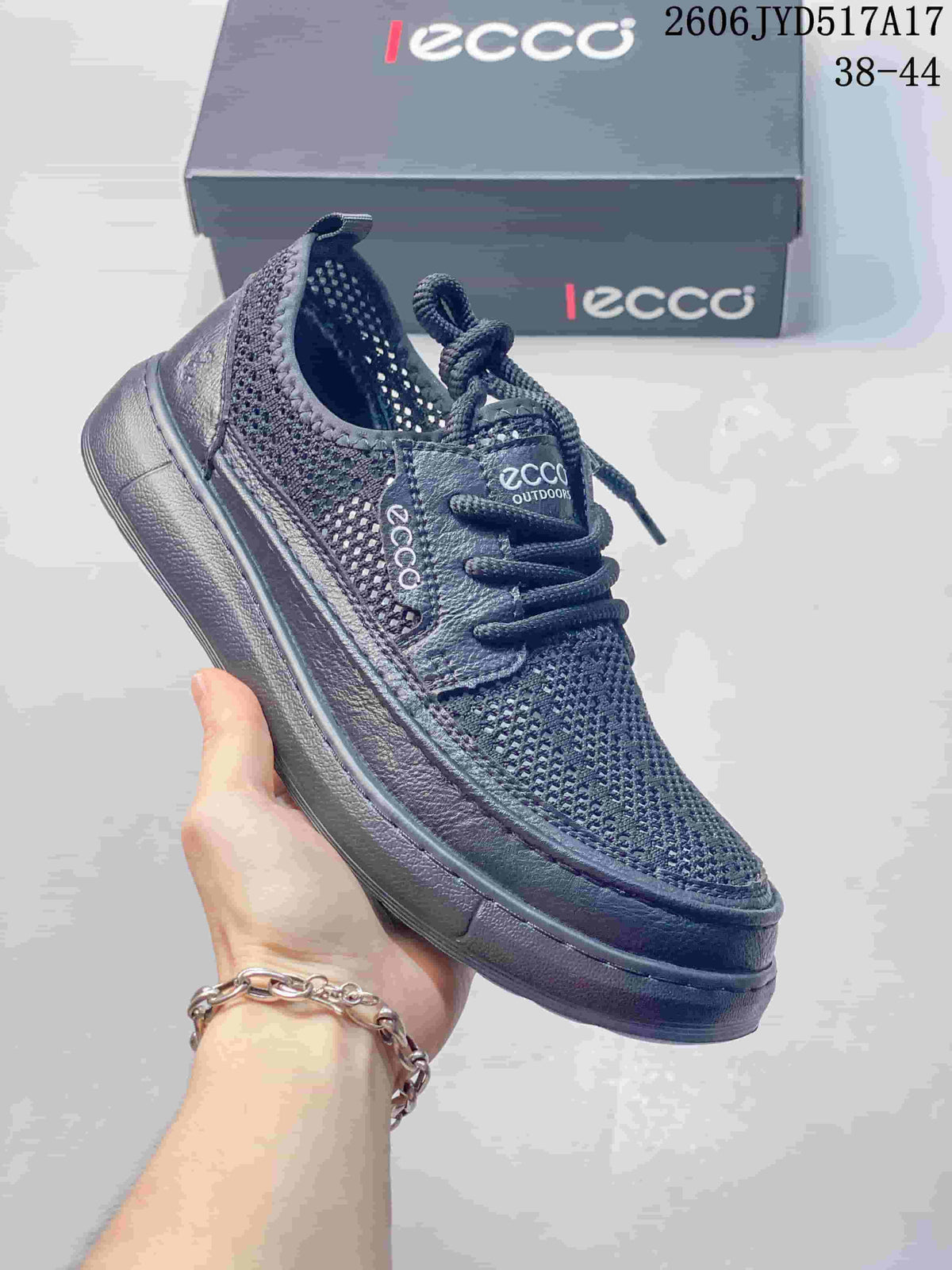 ECCO Outdoor Lace-Up Sneakers, Dark Gray, 06JYD517A17