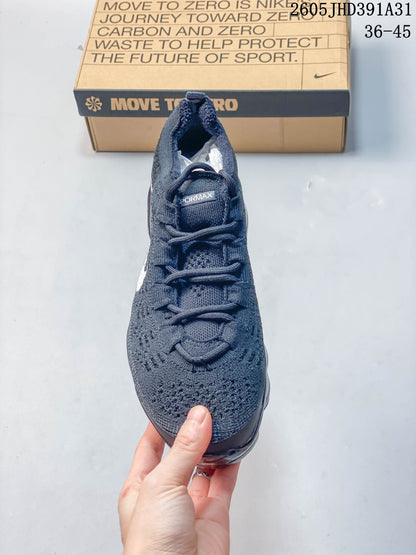 Nike Air VaporMax 2023 Flyknit Running Shoes, Dark Blue