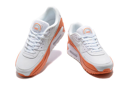 Nike Air Max 90 White Orange Sneakers DM0956-100