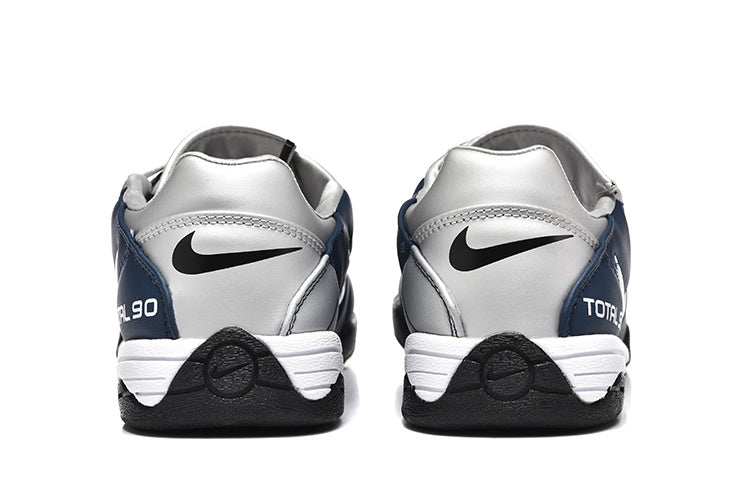 Nike Total 90 Blue and Silver Indoor Sneakers