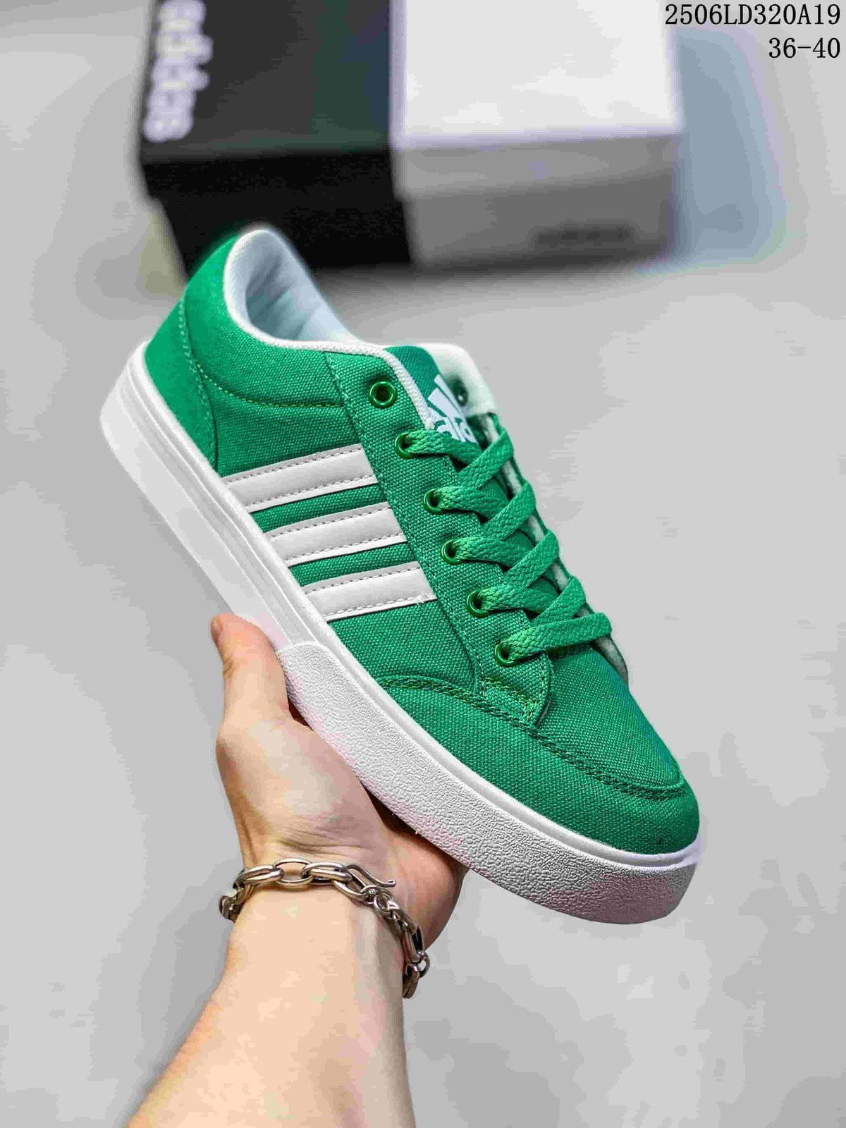Adidas GVP Canvas STR Sneakers Green White